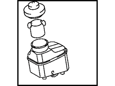 Lexus 47220-33130 Reservoir Sub-Assy, Brake Master Cylinder