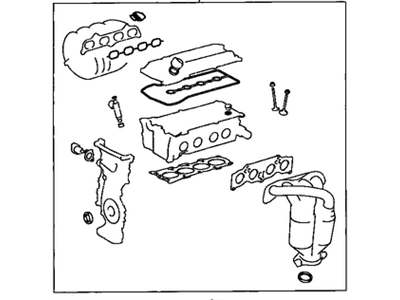 Toyota 04112-20150 Gasket Kit, Engine Valve Grind