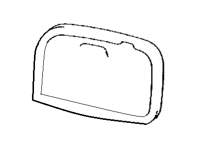 Toyota 87931-33500 Mirror Glass
