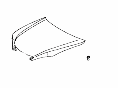 Toyota 53301-AA060 Hood
