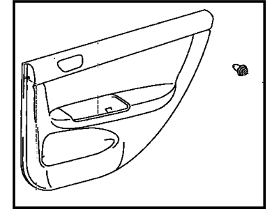 Toyota 67640-33640-B0 Door Trim Panel
