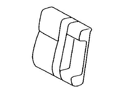 Toyota 71077-33780-B0 Seat Back Cover