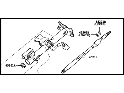 Toyota 45250-33570 Column Assembly