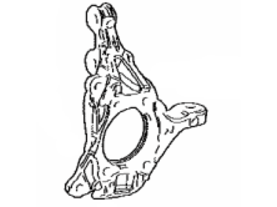 Toyota 43211-06250 Knuckle