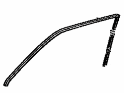 Toyota 68141-16150 Run, Front Door Glass