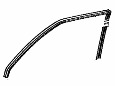 Toyota 68141-16170 Run Channel