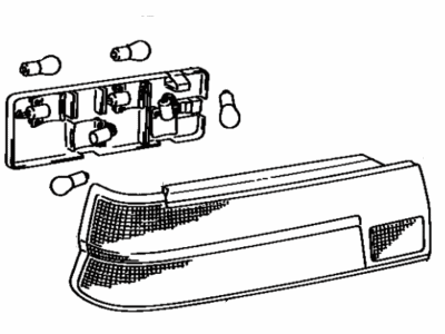 Toyota 81550-16370 Lamp Assy, Rear Combination, RH