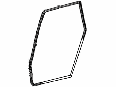 Toyota 67872-16120 Door Weatherstrip