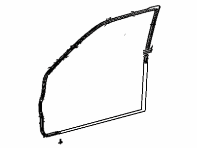 Toyota 67862-16220 Weatherstrip