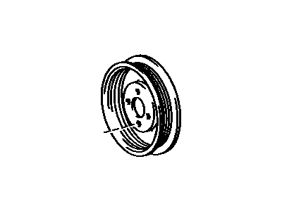 Toyota 16173-10011 Pulley, Fan