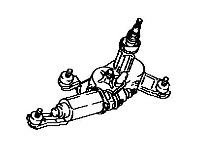 Toyota 85110-16280 Rear Motor