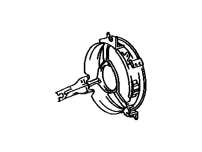 Toyota 88454-02030 SHROUD, Fan