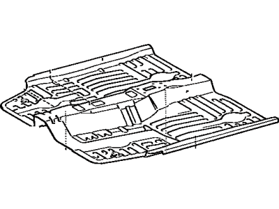 Toyota 58111-16060 Floor Pan