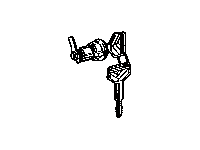 Toyota 69055-16240 Cylinder & Keys