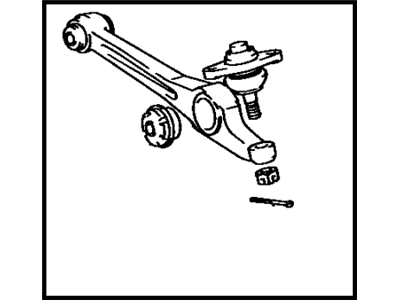 Lexus 48640-32040 Front Suspension Lower Control Arm Sub-Assembly, No.1 Left