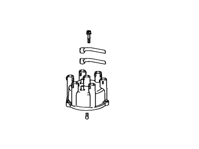 Toyota 19101-62020 Cap Sub-Assy, Distributor