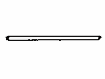 Toyota 75732-32140 Moulding, Front Door, Outside LH