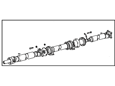 Toyota 37100-32020 Drive Shaft Assembly