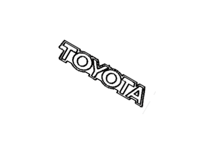 Toyota 75441-32020 Nameplate