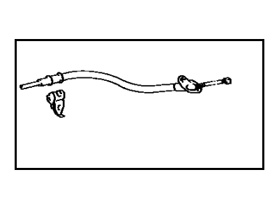 Genuine Toyota 46430-28131 Parking Brake Cable Assembly 