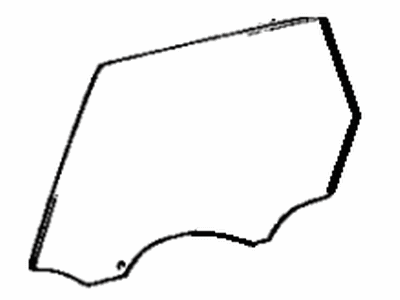 Toyota 68113-32050 Door Glass