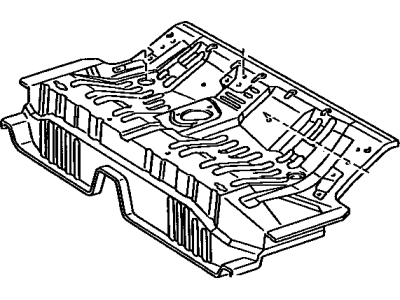 Toyota 58201-32020 Front Floor Pan
