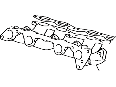 Toyota 17101-74071 Manifold, Intake