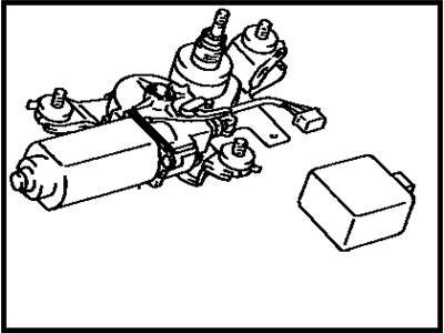 Toyota 85110-20290 Wiper Motor