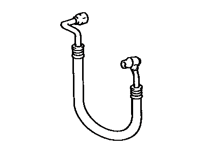Toyota 88712-20570 Hose, Cooler Refrigerant Suction