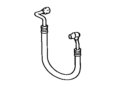 Toyota 88712-89111 Hose, Cooler Refrigerant Suction