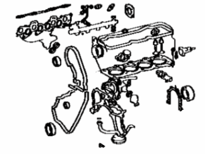 Toyota 04111-74014 Gasket Kit, Engine Ov
