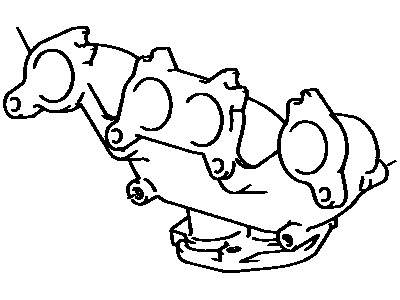 Toyota 17141-64050 Exhaust Manifold