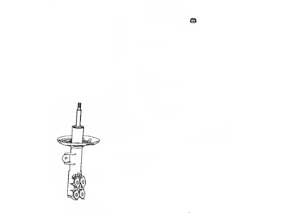 Toyota 48510-80A53 Shock Absorber Assembly