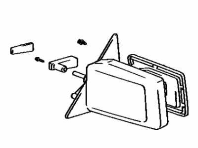 Toyota 87910-32110 Mirror Assembly