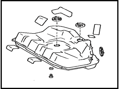 Toyota 77001-39205 Tank Assy, Fuel