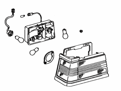 Toyota 81560-32121 Lamp Assembly, Rear Combination
