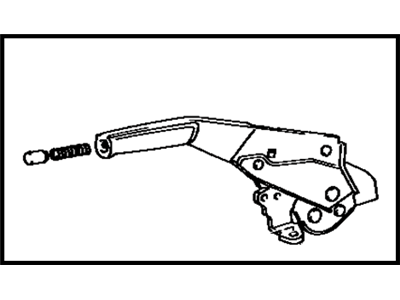 Toyota 46201-32030-04 Lever Sub-Assy, Parking Brake