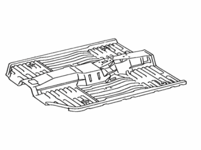 Toyota 58111-32010 Front Floor Pan