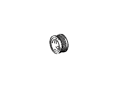 Toyota 16604-50030 Pulley Sub-Assy, Idler