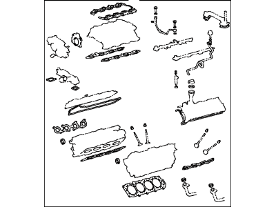 Toyota 04112-31121 Gasket Kit, Engine Valve Grind