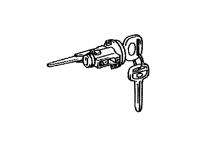 Toyota 69057-34030 Cylinder & Keys