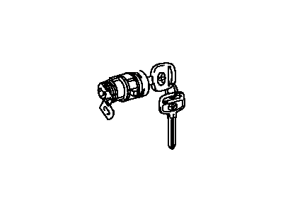 Toyota 69055-34010 Cylinder & Keys