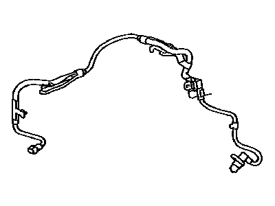 Toyota 89543-0C010 Front Speed Sensor