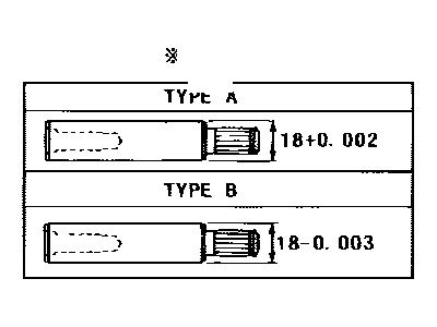 Toyota 44312-0C010 Shaft