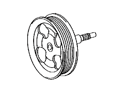 Toyota 44303-0C010 Shaft Sub-Assy, W/Pulley