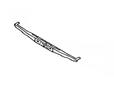 Toyota 53205-22050 Upper Tie Bar