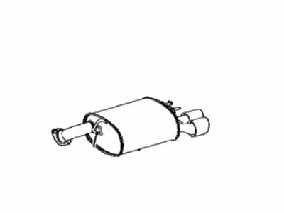 Toyota 17440-F0021 Muffler