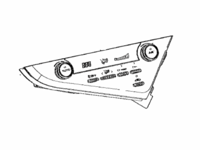 Toyota 55900-06510 Dash Control Unit