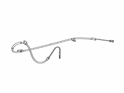 Toyota 46410-06170 Front Cable