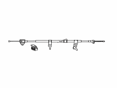 Toyota 46420-06230 Rear Cable
